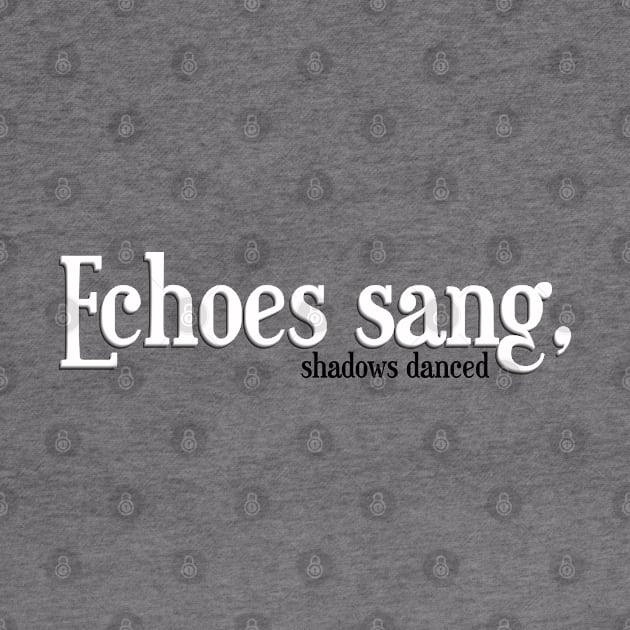 Echoes sang by stefy